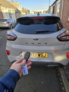 Ford Puma keyless start fob copied In Durham