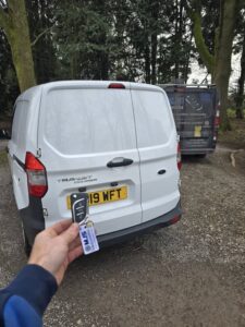 Ford Transit courier key programmed
