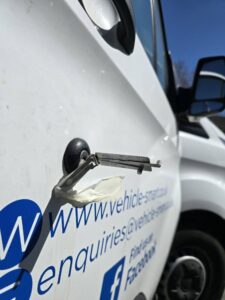 Ford Transit Picked Open In Middlesbrough