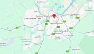 Map Of Middlesbrough