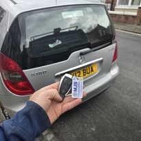 Mercedes transponder key copied