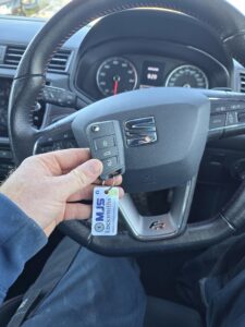 Seat remote cut and programmed in Sedgefield