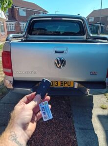 VW Amarok key created in Thornaby