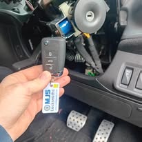 Ignition barrel repaired and new key made at the same time
